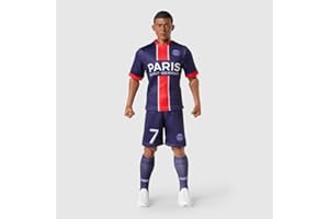Sockers - Mbappe, Paris Player Saint-Germain | PSG Player: Mbappe | Ideal for Cakes, Barça Fans or Collectors | 30 cm