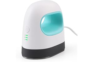 ASOWAY Mini Prensa De Calor Prensa de Transferencia，Máquina De Impresión Portátil con 3 Configuraciones de Calor para Camisetas, Sombreros，pequeños proyectos de vinilo HTV (Verde)