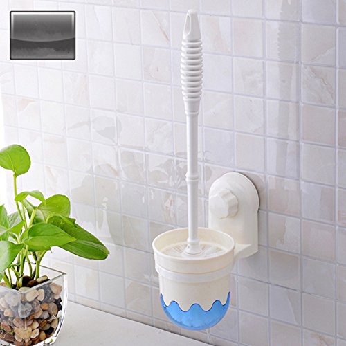 CathayBest Toilettenbürste und Halter Set Plastik - 4