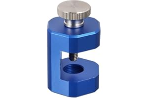 CENPEK Uniwersalne precyzyjne narzędzie do świec zapłonowych do samochodów marki Billet, aluminiowe, gwintowe świece zapłonowe (niebieskie)