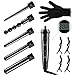 Produktbild Merisny 5 in 1 Lockenstab, Lockenwickler Set Multifunktions digitaler LCD Anzeige Mit 5 austauschbaren Stäben,1 hitzebeständiger Handschuh,4 Haarnadeln, Keramikbeschichtung Turmalin,Temperaturregelung