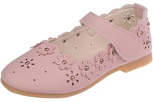 PPXID Fille Chaussures de Princesse Chaussures Ballerine pour Cérémonie Mariage
