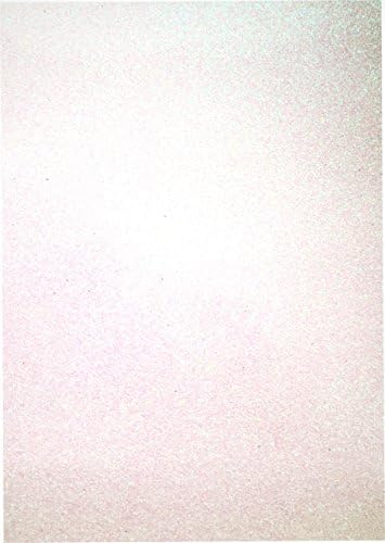 Hobby &amp; Crafting Fun Craft Foam Sheets - 5pcs - Glitter White #1533