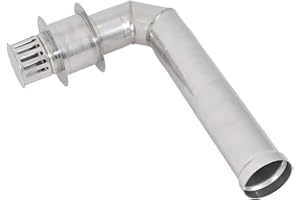 Thermo Products Abgasrohr Schornsteinrohr Satz für Ttulpe Indoor B-14 Durchlauferhitzer (Wanddurchführung)