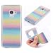 Produktbild Samsung Galaxy J6 2018 Case,Cellphone Case Back Cover [Scratch/Dust Proof] Slim Fit Back Shell Shockproof Rugged Full-Body Protective Cover Compatible with Samsung Galaxy J6 2018 - Stripe Rainbow