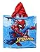 Produktbild Spiderman Poncho mit Kapuze, Poncho-Badetuch Kinder Mikrofaser 50 x 100 cm Handtuch, 50 x 50 cm