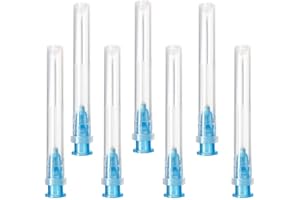 KBM K 100 tubi di erogazione in acciaio inox 23G x 1-1/4" (32mm), confezionati singolarmente, per industria, laboratori scientifici, casa, hobby, olio liquido, colla, ricariche