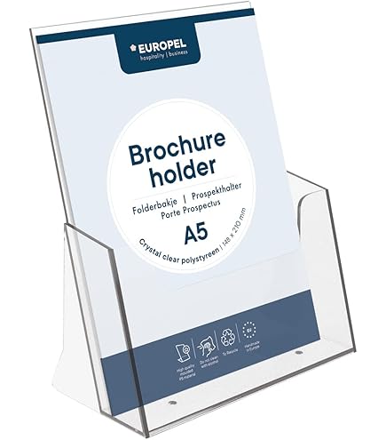 Porta Volantini In Legno Per Formato Orizzontale A6 / Espositore Per - Foto 11