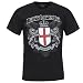 Produktbild Lambretta Herren T-Shirt Crest Tee black