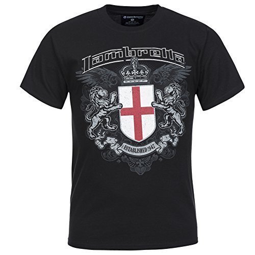 Preisvergleich Produktbild Lambretta Herren T-Shirt Crest Tee black