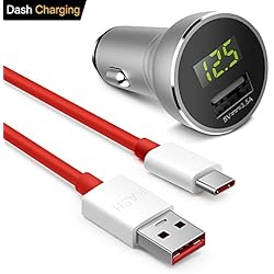 OnePlus coche cargador, iMangoo OnePlus Fuente de alimentación de 5 V 3.5 A Dash Cargador OnePlus USB C Dash Cable 1 m/3.3 FT High Speed Cable de datos Dash Cable de carga para OnePlus 6, 5, 3, 3T