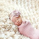 Wuiyepo 100 * 130cm Baby-Fotografie Prop Rose Background Blanket - 2