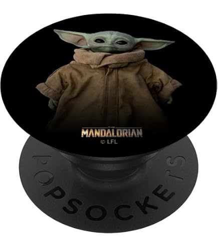 PopSocket Star Wars The Mandalorian – Ausziehbarer Handygriff Mit Tauschbarem Deckel