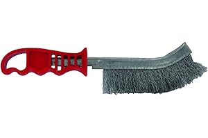 TIVOLY XT20251006169 - Brosse à main ERGONOMIQUE, convexe, métallisée fil acier longueur 0,3 mm 235