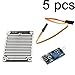 Produktbild Gaoxing Tech. 5PCS Regensensor Modul Empfindlichkeit Wetter Modul YL 83 für Arduino Schnittstelle 3.3V 5V