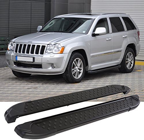 Running Boards | with TÜV/ABE Aluminium Black | Strip Side Skirts