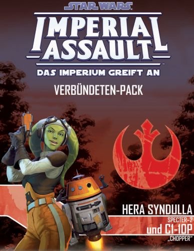 Star Wars: Imperial Assault - Hera Syndulla und C1-10P Verbündeten-Pack DEUTSCH