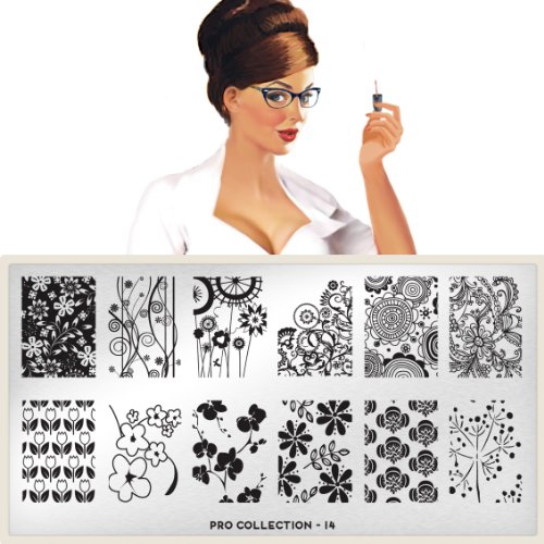 MoYou-London Nail Art Image Plate Pro XL Collection - 14