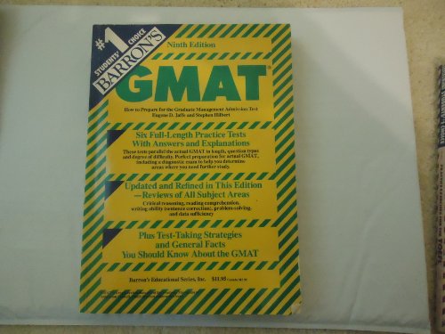How to Prepare for the Graduate Management Admission Test livre