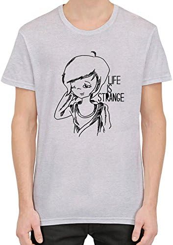 Life is Strange T-Shirt For Men| Custom -Printed Tee| 100% Superior Combed/Ring-Spun Cotton| Premium Quality DTG Printing| Unique Clothing For Men By Teezer Tee Medium
