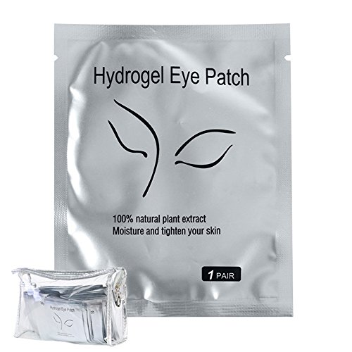 100 Paar Augenpads Eye Pads Profi Augen Gel Patch mit Dynamische Passform für Wimpernverlängerung Eye Extensions Augenwimper Beauty, Fusselfrei - 9