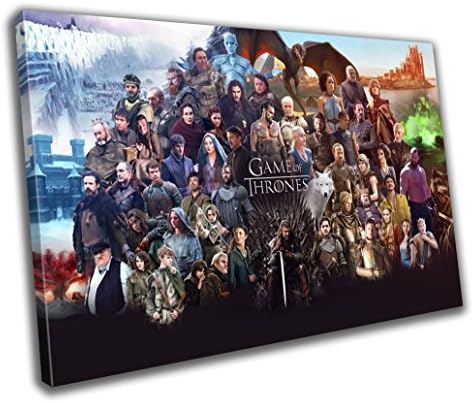 Game Of Thrones Canvas Print - Wall Art - Framed print - Ready To Hang - Canvas Print