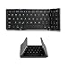 Produktbild MP power @ Faltbare Bluetooth Tastatur Drahtlose Magnetisch beweglicher Mini Keyboard QWERTY layout für IOS Android Windows Tablet und Smartphone Kompatibel mit Iphone 6 Plus 6s Plus 6 6S 5 5S 4 4S 3G 3GS Samsung Galaxy S6 S6 Edge Edge+ S5 S4 S4 Active S4 Mini S3 S3 Mini S2 Note 4 Ipod Touch 3 4 5 HTC ONE X ONE S Z520E LG G2 G3 G4 Nexus 4 Nexus 6 P760 Nokia Lumia 920 820 Sony Z1 Z2 Z3 C4 C5 M4 M5 Huawei P8 Mate S Ipad Mini 1 2 3 4 Ipad Air Ipad Pro