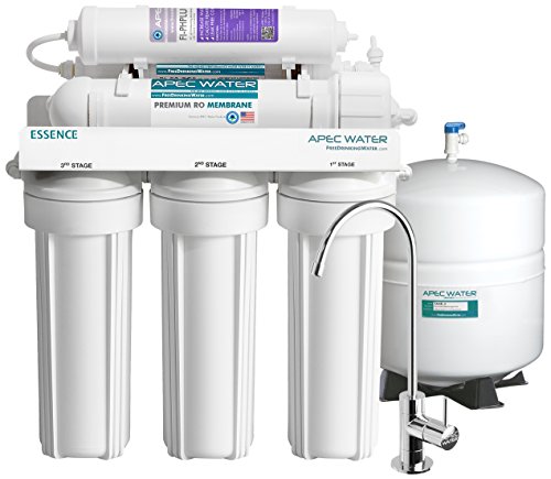 APEC Top Tier Alkaline Mineral pH+ 75 GPD 6-Stage Ultra Safe Reverse Osmosis Drinking Water Filter System (ESSENCE ROES-PH75)