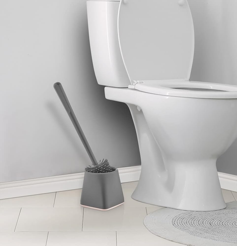 ATA HOME Silikon Tuvalet Fırçası,Silikon Klozet Wc fırçası,Silikon Banyo Tuvalet Fırça