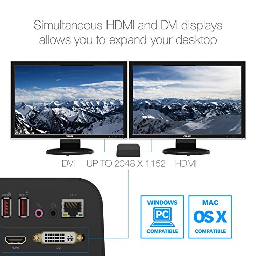 Sabrent USB 3.0 Universal-Dockingstation mit Ständer für Tablets und Laptops unterstützt Windows & Mac (DS-RICA) - 6