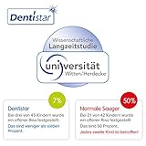 Dentistar® Silikon-Schnuller – Größe 3 ab 14 Monate – Nuckel zahnfreundlich & weich für Babys ab dem ersten Backenzahn | Sterne - 5