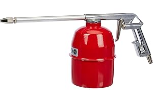 Original Einhell Sprühpistole mit Saugbecher (Kompressor-Zubehör, 900 ml Saugbecher, stufenlos regulierbarer Abzugshebel, drehbare Düse, inkl. Stecknippel)