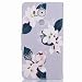 Produktbild Handyhülle Huawei Ascend Mate 8 Hülle Tasche, Ougger Floral Beutel Briefhülle Tasche Bumper Schale Schutzhülle PU Leder Weich Magnetisch Stehen Silikon Haut Flip Case Cover mit Kartenslot