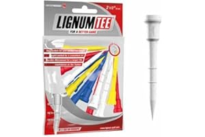 ‎LONGRIDGE Longridge Golf Accessories Lignum 62 mm Tees 16 PK, Multi-Colour