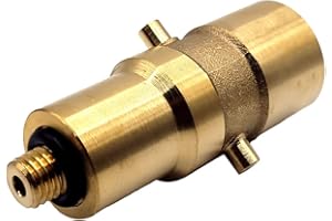 GOMET DN Autogas Parts - Adattatore a baionetta per GPL GPL M10 UK per piatto auto e punto di riempimento nascosto