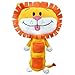 Childrens Car Seat Belt Buddies Soft Toy Pet Travel Pillow - Lion