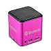 Produktbild MC500 Mini-Bluetooth-Lautsprecher von Betron - für unterwegs, aufladbar, für die Reise, kabellos in Pink - für iPhone, iPad, iPod, Samsung
