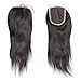 Sunwell Brazilian Virgin Lace Closure Human Hair Straight Free Part 4x4 Remy Lace Top Closure with Baby Hair Can be Bleached 130% Density Natural Color 8"