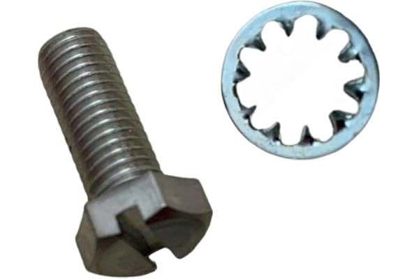 2 styck slitsskruvar och tandskivor set för Johnson för evinrude OMC 0304024 304024 för utombords undergehäuse underhåll rese