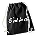 Produktbild C´est La Vie Gymsack Black Certified Freak