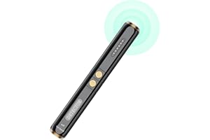 CISSIYOG Detector de camaras y microfonos Ocultos, Detector de cámara antiespía, Detector de rastreador GPS para automóvil, D