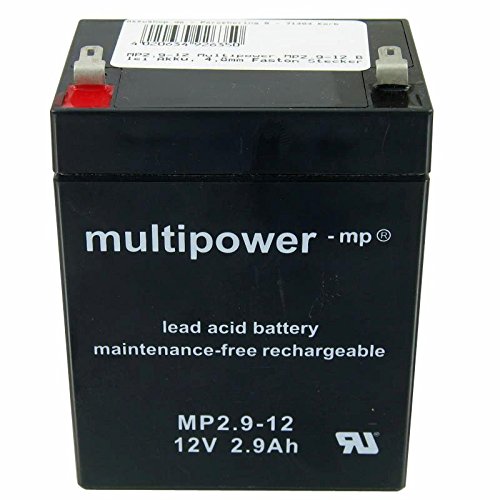 Multipower Blei-Akku MP2,9-12, 12V / 2,9Ah - 2