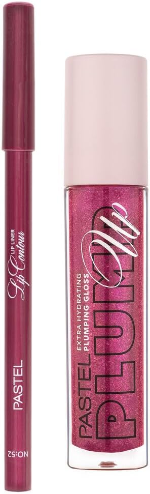 Pastel Profashion Plumping Gloss 207 + Pastel Lip Contour Liner Dudak Parlatıcı 52