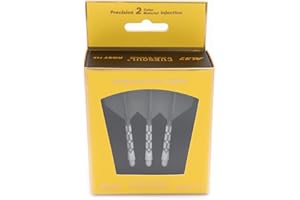 CUESOUL Rost T19 Eje de dardo Integrado y Forma de alas Grandes, Juego de 3