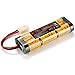 Price comparison product image BAKTH High Capacity Security 7.2V 4500mAh Rechargeable Low Self Discharge NiMH Battery Pack with Tamiya Connector for RC / Remote Control Car, Robots + Customized Coaster