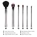 DUcare 6Pcs Premium Animal Hair and Synthetic Fibers Makeup Brushes Natural Cosmetics Set with Holder