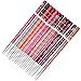Honearn 12 Pieces Professional Women Makeup Lip Liner Pencil Set