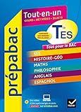 Prépabac Tout-en-un Tle ES: tout pour réviser le Bac ES