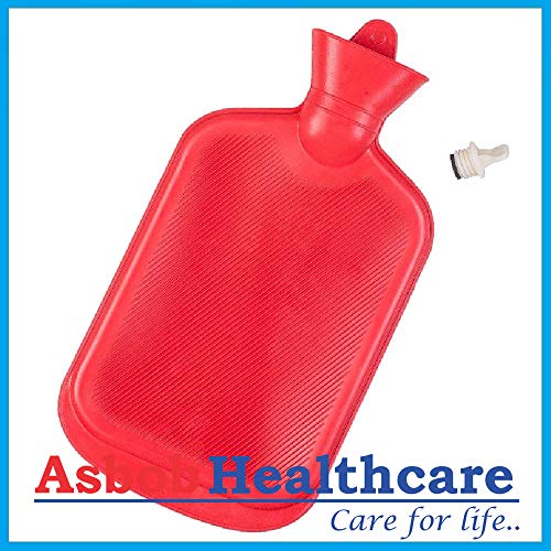 Asbob® Hot Water Bag Non-Electrical for Pain Relief (2 Litre - Red) RS.179.00