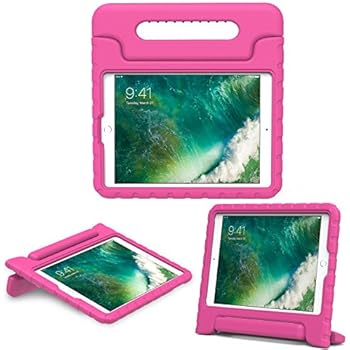 Custodia Antiurto Per Bambini Per Huawei MediaPad T5 10 - Cover In EVA Con Maniglia E Supporto, Blu - 2